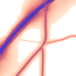 Daytime road noise heatmap for LE65 2UN