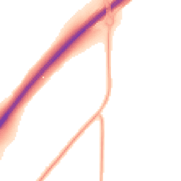 Night-time road noise heatmap for LE65 2UN