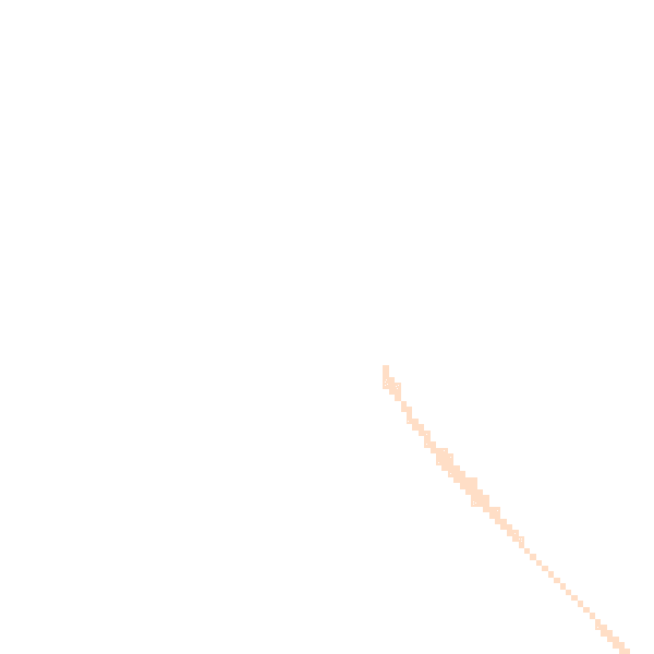 Night-time road noise heatmap for LE7 1BS