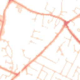 Daytime road noise heatmap for LE7 1GA