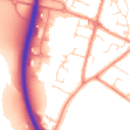 Daytime road noise heatmap for LE7 1GE