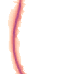 Night-time road noise heatmap for LE7 1GE