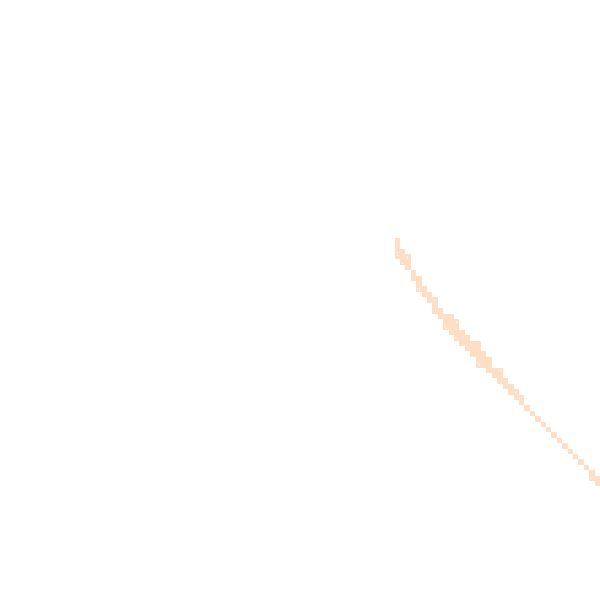Night-time road noise heatmap for LE7 1GG