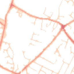Daytime road noise heatmap for LE7 1GJ
