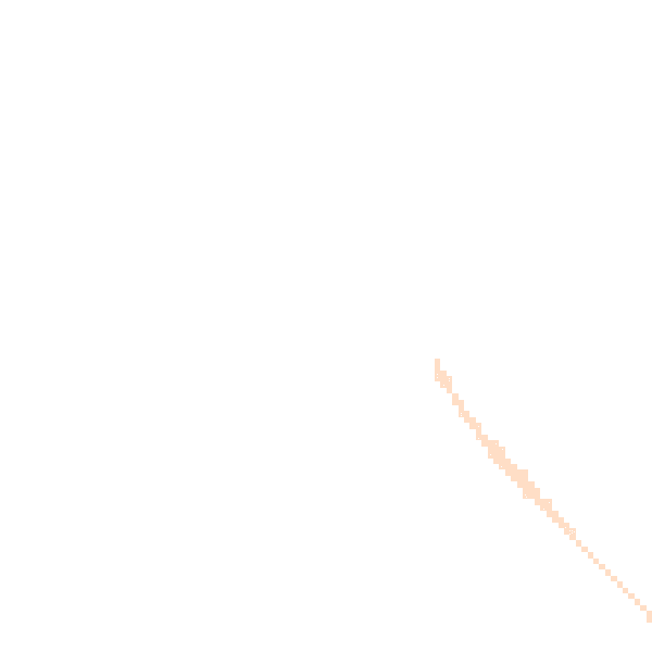 Night-time road noise heatmap for LE7 1GN