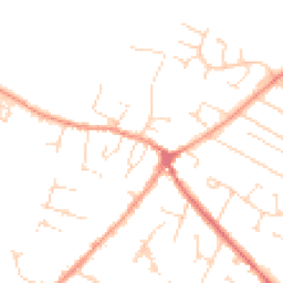Daytime road noise heatmap for LE7 1GP