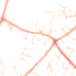 Daytime road noise heatmap for LE7 1GY