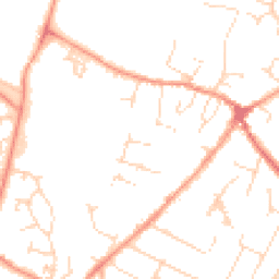 Daytime road noise heatmap for LE7 1HH