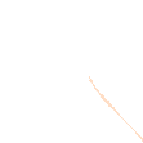 Night-time road noise heatmap for LE7 1HN