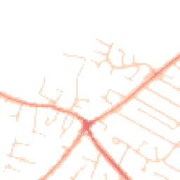 Daytime road noise heatmap for LE7 1HS