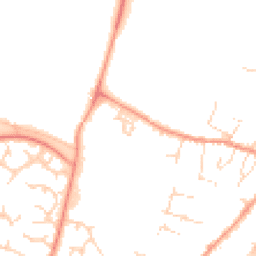 Daytime road noise heatmap for LE7 1LD
