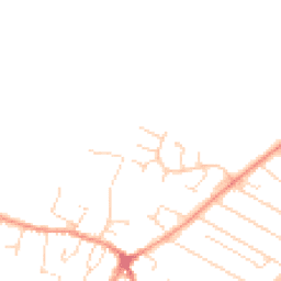 Daytime road noise heatmap for LE7 1LQ