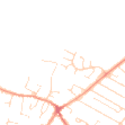 Daytime road noise heatmap for LE7 1LR