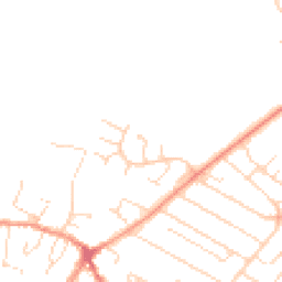 Daytime road noise heatmap for LE7 1LU