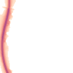 Night-time road noise heatmap for LE7 1NF