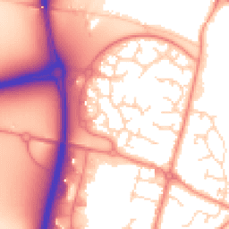 Daytime road noise heatmap for LE7 1YG