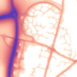 Daytime road noise heatmap for LE7 1YL