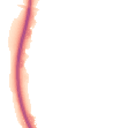 Night-time road noise heatmap for LE7 1ZE
