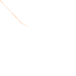 Night-time road noise heatmap for LE7 2DS