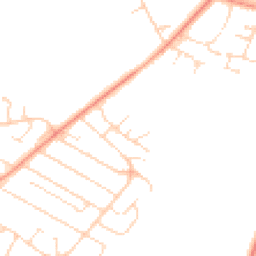 Daytime road noise heatmap for LE7 2FH