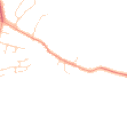 Daytime road noise heatmap for LE7 3DB