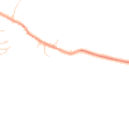 Daytime road noise heatmap for LE7 3EA