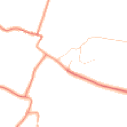 Daytime road noise heatmap for LE7 3QB