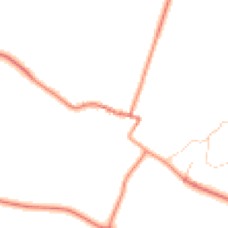 Daytime road noise heatmap for LE7 3QG