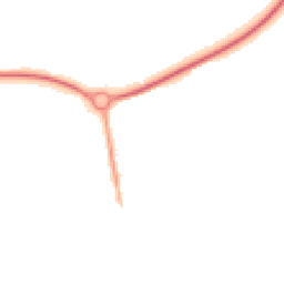 Night-time road noise heatmap for LE7 3TT