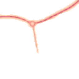 Night-time road noise heatmap for LE7 3TW