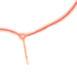 Night-time road noise heatmap for LE7 3UL