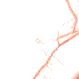 Daytime road noise heatmap for LE7 4AD