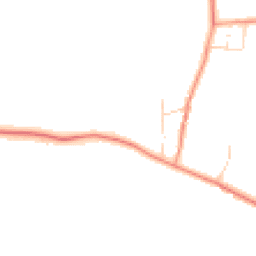 Daytime road noise heatmap for LE7 4AL
