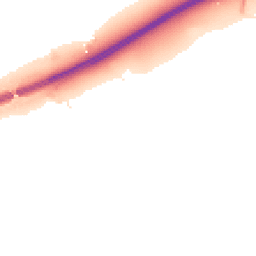 Night-time road noise heatmap for LE7 4PH