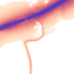 Daytime road noise heatmap for LE7 4PL