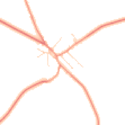 Daytime road noise heatmap for LE7 4TP