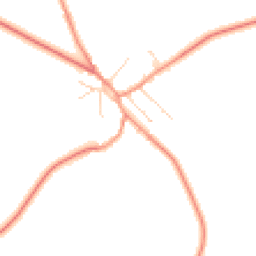 Daytime road noise heatmap for LE7 4UD