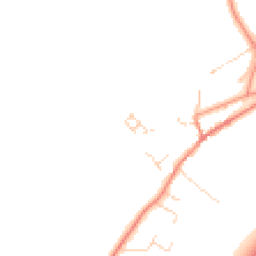 Daytime road noise heatmap for LE7 4UE