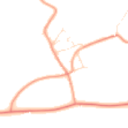 Daytime road noise heatmap for LE7 4UW