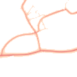 Daytime road noise heatmap for LE7 4UX