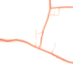 Daytime road noise heatmap for LE7 4WB