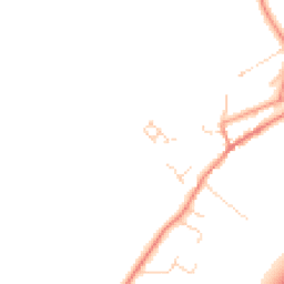 Daytime road noise heatmap for LE7 4XT