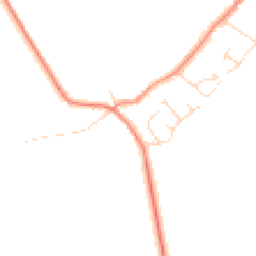 Daytime road noise heatmap for LE7 7GE
