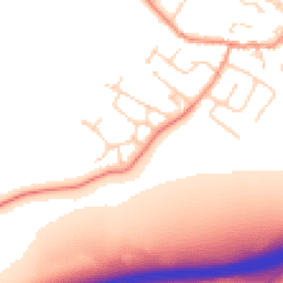 Daytime road noise heatmap for LE7 7HY