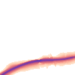 Night-time road noise heatmap for LE7 7JH