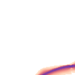 Night-time road noise heatmap for LE7 7JR