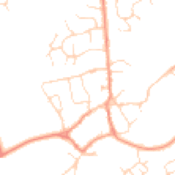 Daytime road noise heatmap for LE7 7PB