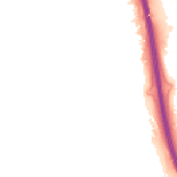 Night-time road noise heatmap for LE7 7QL