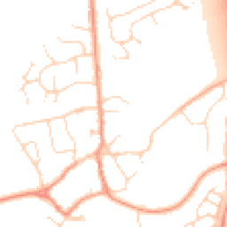 Daytime road noise heatmap for LE7 7RS