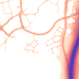 Daytime road noise heatmap for LE7 7RT